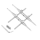 tintoke Objektiv Reparatur Werkzeug,Objektivschlüssel, DSLR Schraubenschlüssel,Edelstahl Schraubenschlüssel Objektiv, Edelstahl Objektivschlüssel,für die Reparatur von SLR- und DSLR-Kameraobjektiven