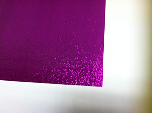 Roll of Glitter Flake Sign Vinyl (Purple, 24 inch x 10 ft)