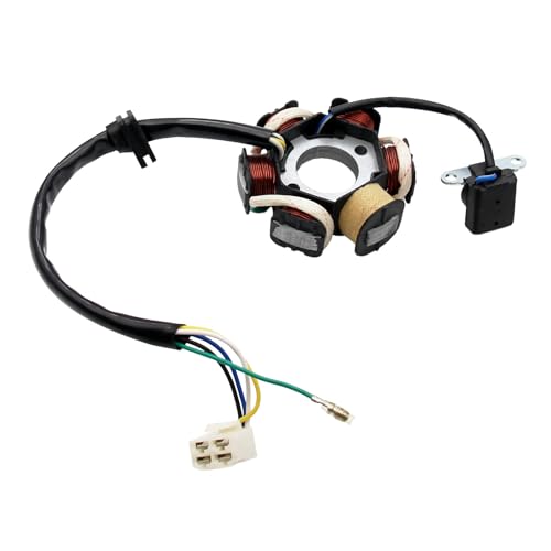 Image of PRO BAT ATV Quad Go Kart Magneto Stator 6 Coils 5 Wires for 50cc 70cc 90cc 110cc 125cc ATV Dirt Bike Go Kart Mini-Choppers Motorcycle