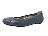 Vionic Women's Spark Caroll Ballet Flat - Ladies Dress Casual Shoes with Concealed Orthotic Arch Support Shadow 8.5 Medium US
