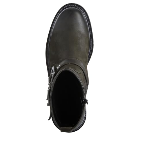Tamaris Damen Stiefelette Leder bequem; GREEN, EU 40