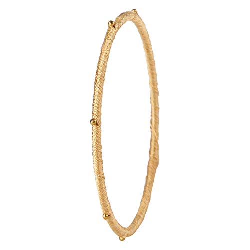Image of Traditional Silk Thread Bangles Set for Women
