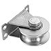 PRETYZOOM Stainless Steel Pulley Wheel 2.75X2.36X1.77 Inches U-Shaped Groove Heavy Duty Cable Lifting Pulley for Sliding Doors and Industrial Use