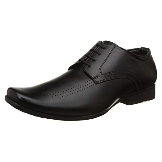 BATA Men's Leo Black Formal Shoes-9 (8216666)