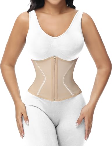Image of SHAPSHE Short Torso Waist Trainer for Women Corset Hourglass Body Shaper