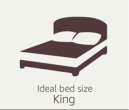 Image of BEVI Bedsheet for Double Bed 300 TC Flat Bedsheet with 2 Pillow Covers Size-(90 inchx95 inch) Brown