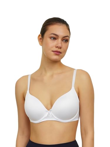 Image of Viola's Secret 6 Pack of Color Print T-Shirt Bras B Cup C Cup and D Cup