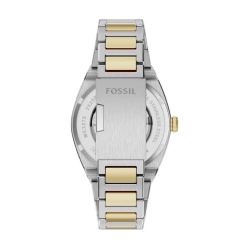 Image of Fossil Everett Multicolor Automatic Stainless Steel Watch ME3275