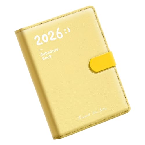 Agenda de voyage 2026 léger pour la gestion du temps au quotidien