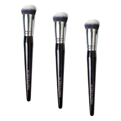Pudra, Pro Duo Oval Fibre, Makyaj Fırçası -259 (3 paketi)