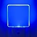 Greenic 2 Pezzi LED Luce Notturna da Presa con Sensore Crepuscolare Automatico Luce Notte Bambini 0.5 W Risparmio Energetico per Camera da Letto,Blu