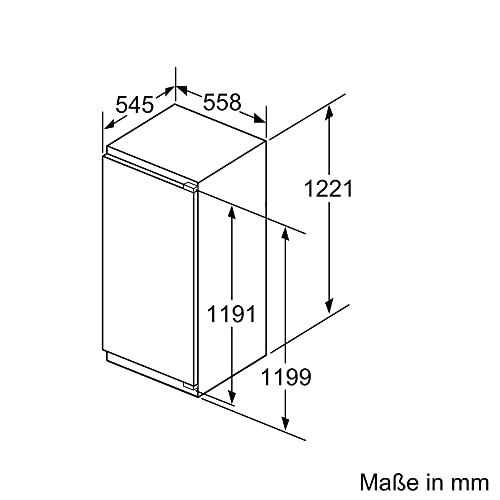 Siemens KI41FADE0 iQ700 Einbau-Kühlschrank, 138 kWh pro Jahr, 187L, hyperFresh Premium 0°, LED Beleuchtung, superCooling, Flachscharnier