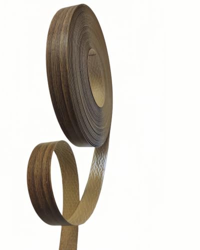 Image of HGKJHFmelamine Edging Tape. 13 /16in*25ft,pre Coated with hot melt Adhesive Flexible Veneer Edge Edging, Used for Cabinet and Furniture Maintenance (No16-Wood Grain Color, 1.5in*20ft)