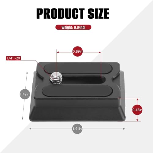 Tripod Camera Mount Vbestlife soporte de cámara estable para trípodes y monopiés con rosca 4