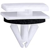 Rexka 20pcs Exterior Rocker Moulding Clips for Ford Escape F-150 MKC Ranger W715201-S300 W716351-S300