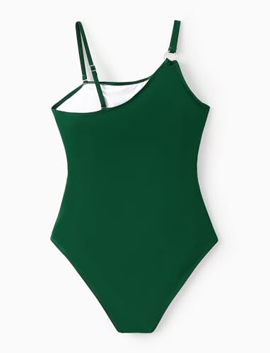 PATPAT Family Matching Summer Swimwear, Women and Girl One-Piece Swimsuit, Men and Boy Swim Trunks3