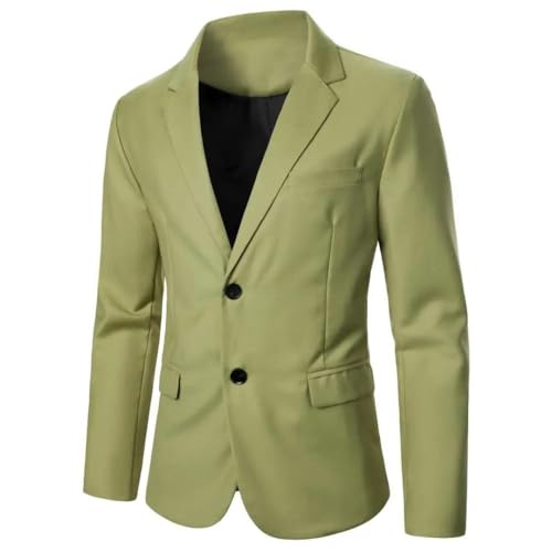 Men's Blazer Solid Color Patterned Pocket Single Button Casual Wedding Men's Wear2