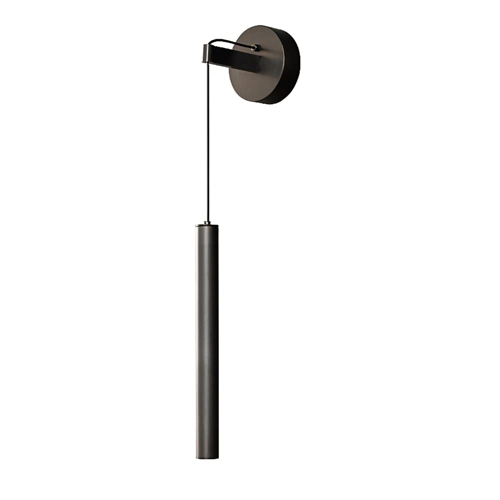 Applique murale LED 3W en laiton lampe de chevet gain de place pour couloir