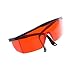 Rasamer 5Pcs Eye Protection Glasses Tooth Whitening Red Protective Goggles for Light Eyewear Spectacles