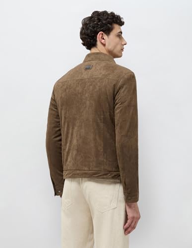 Image of U.s.polo association men's solid regular fit jacket