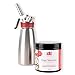 Produktbild iSi Sahnespender Gourmet Whip + Magic Texturizer | 1 Liter | aus hochwertigem Edelstahl | für Sahne, warme und kalte Saucen, Suppen, Espumas und Desserts