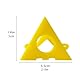 10-teiliger Maler-Pyramidenständer, Mini-Kegel-Lackständer aus ABS für Holzbearbeitung, Türschrank, Hebt Oberflächen für Saubere Kanten an, Geeignet für Verschiedene