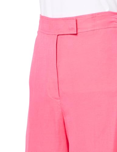 Anne Klein Womens Linen Blend High-Waist Wide Leg Pants3