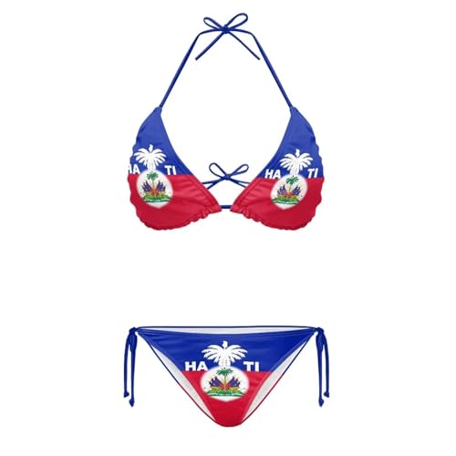 Women's Triangle Bikini Sets Tie Side Halter Bikini Sexy Bikini Set Bathing Suit Oversized Bandeau Swimsuits XS-2XL