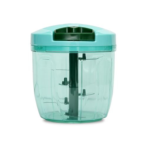 Image of Plastic Manual Vegetable Chopper for Kitchen, Vegetable Cutter for Kitchen, Onion Cutter, Onion Chopper (Multi Colour) (900 ml)