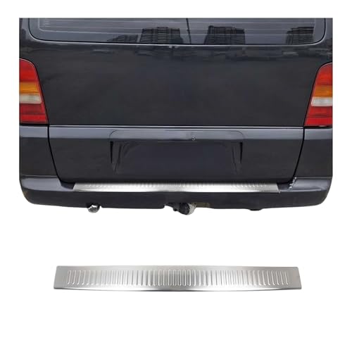Protection pare-chocs arrière pour Mercedes Vito W638 1996-2003 en inox brossé OMAC
