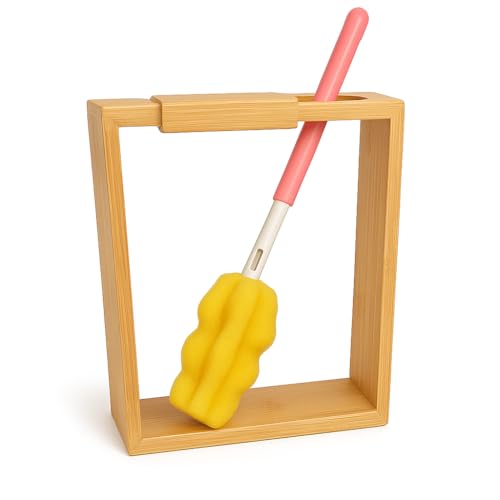 Contenedor de almacenamiento, 2 unidades, cepillo de limpieza, bambú, 3 L, caja de comida para mascotas, caja de café, caja de pasta, caja de polvo para dispensador de alimentos, cocina, despensa,