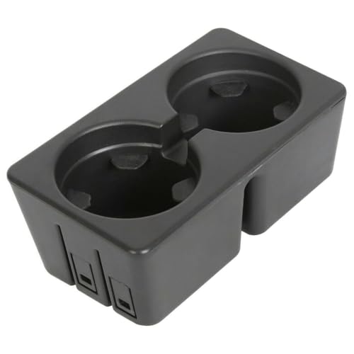Portavasos para consola Silverado y Yukon plástico negro miniatura 3