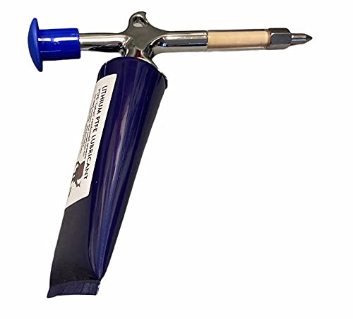 Fully Synthetic, High Performance, Lithium Grease with PTFE- NLGI2 Lubricant for 3D printers and industrial robots 85g. For Z axis lead screws