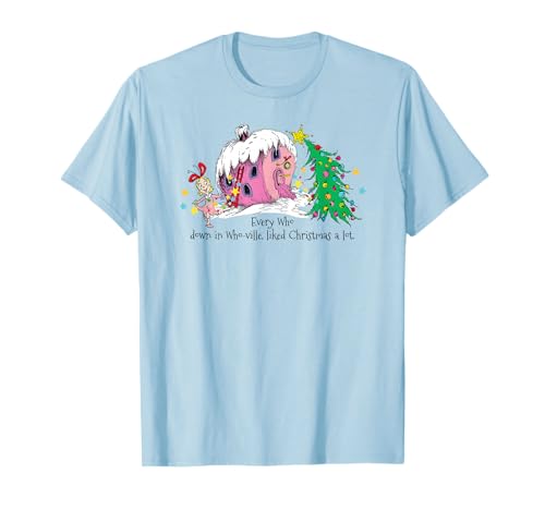 Dr. Seuss Cindy-Lou Who House T-shirt T-Shirt