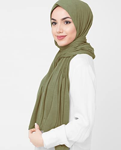 Image of Silk Route InEssence New Viscose Lycra Jersey Scarf Ladies Wrap Large Hijab