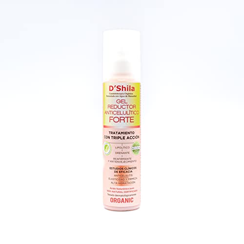Gel Reductor Anticelulítico Forte 200ml D’Shila | Reduce una 1 talla en 21 días | Reafirmante | Drenante | Tonificante