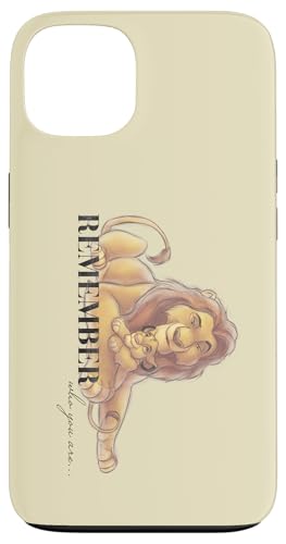 Disney D100 Anniversaire 100 Anniversaire Le Roi Lion Citation Remember Coque pour iPhone 13