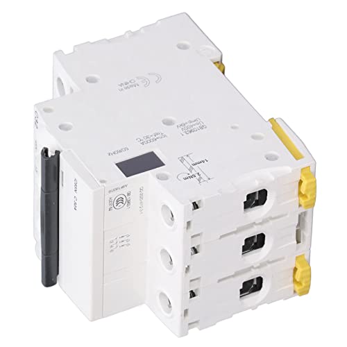 Disjoncteur miniature 3P contre coupure de courant et surcharge thermique maison et bureaux 32A