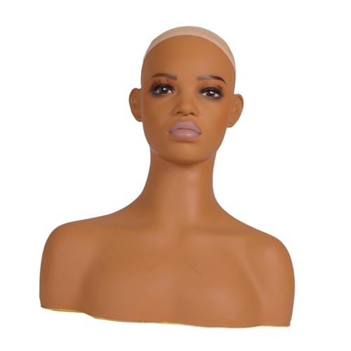 Tête de mannequin féminine pour maintenir et exposer vos foulards et bandeaux