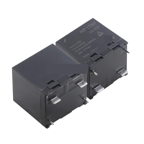 Relé HF176F-24-H3F de 24 V para sistemas de automatización industrial y circuitos de 4 pines