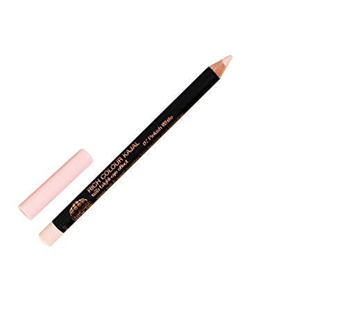 07 Pinkish White More Rich Colour Kajal bright eye effect eyeliner and waterliner inner eyelid Kohl eye liner pencil