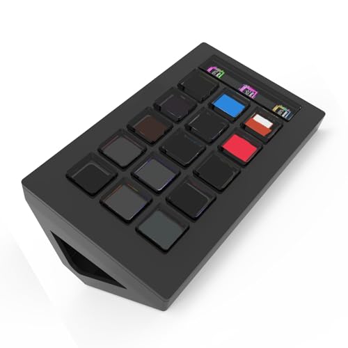 Clavier macro pour le streaming et la création de contenu vidéo sur bureau compact