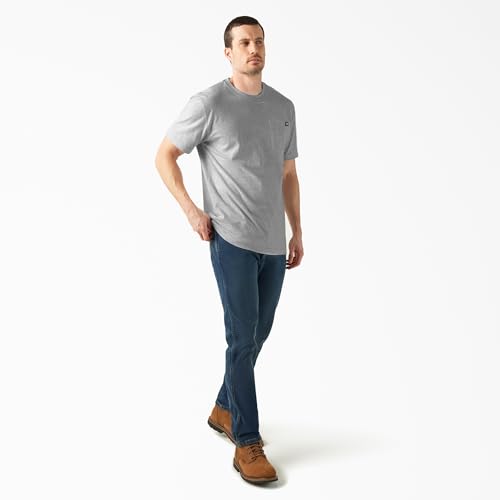 Image of Dickies Men's Heavyweight Heathered Short Sleeve Pocket T-Shirt