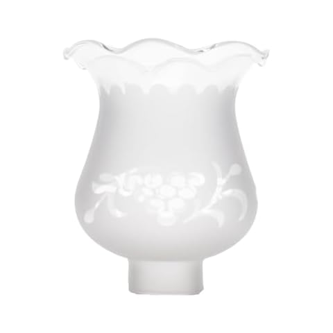 B&P Lamp 1 5/8 Inch Fitter Colonial Style Glass Lamp Shade Cover