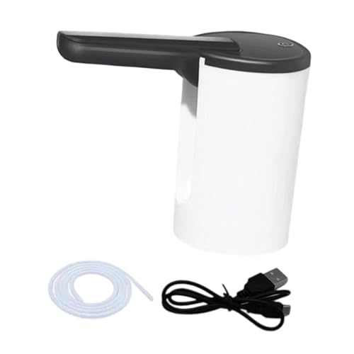 Image of VELURA Automatic Drinking Water Bottle Pump USB Rechargeable for Restaurant Kitchen Black|1 Face Down Pillow|Hot /Cold Water Dispensers| Home Improvement