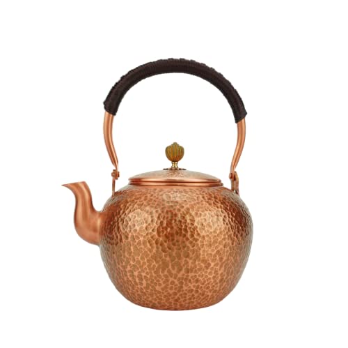 Funmaker Handmade Solid Copper Tea Kettle