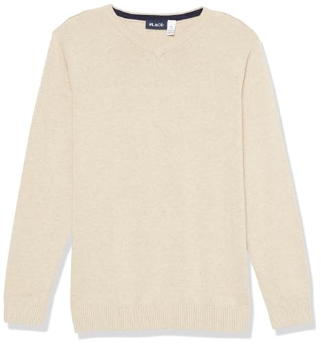 Image of The Children's Place Boys' Long Sleeve V-Neck Pullover Sweater