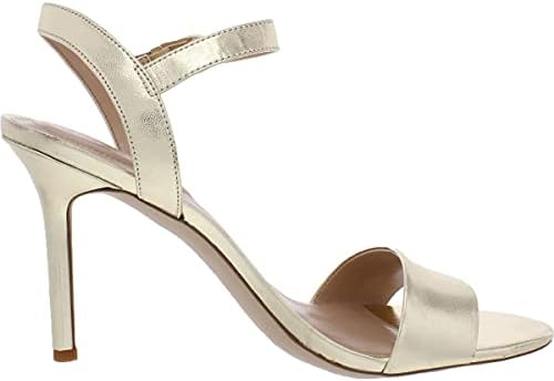 Lauren Ralph Lauren Gwen Leather Sandal Pale Gold 7 B (M) | Image 1