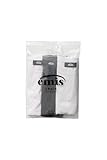 EMIS 3-Pack Logo T-Shirt Set A Unisex Casual Tee (White/Black/Heather Gray) (US, Alpha, Medium, Large, Regular, Regular)