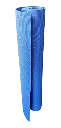 Tapete Sintético para Yoga/Exercícios Antiderrapante 173x61 (Azul)